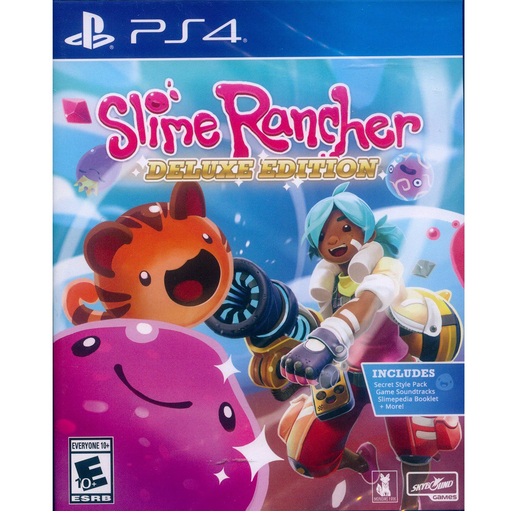Ps4 史萊姆牧場豪華版中英文美版slime Rancher Deluxe Edition 一起玩 蝦皮購物