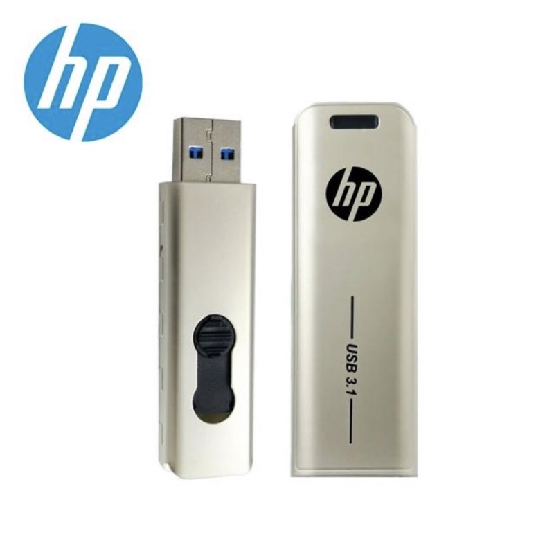 【HP 惠普】x796w USB 3.1 金屬伸縮式隨身碟 64GB(公司貨)
