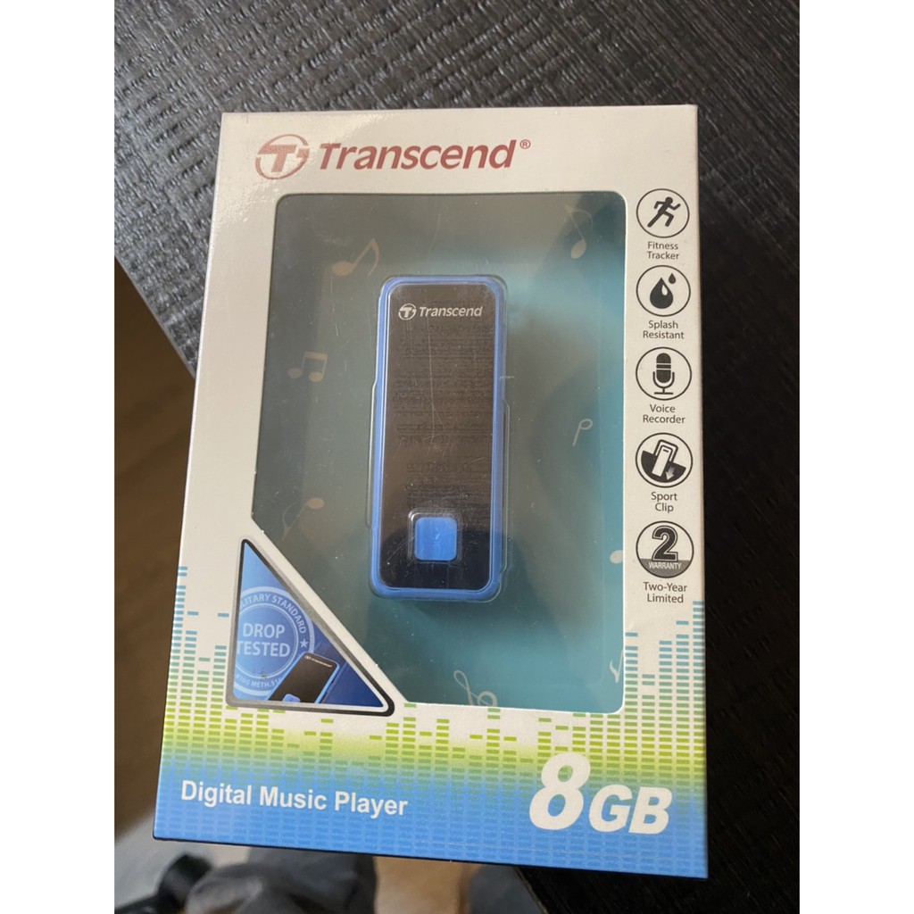 Transcend 創見 T.sonic MP3 數位隨身聽 錄音筆 8G (MP350)