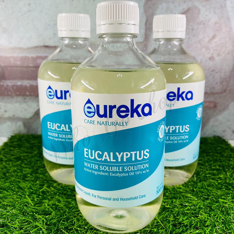 【現貨】澳洲 Eureka水溶性10%尤加利精油 24小時出貨 500mL 尤加利 精油 香氛 天然精油 抗菌精油