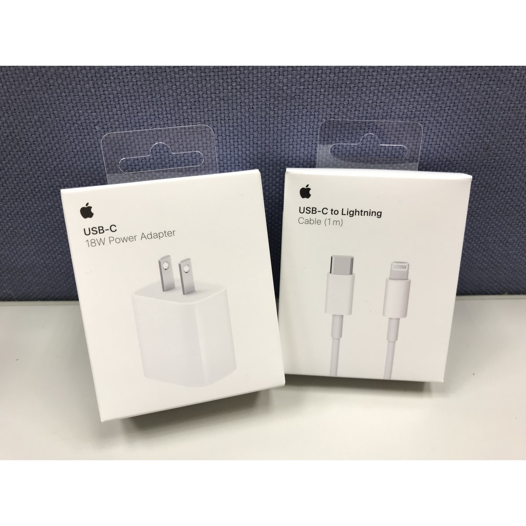 原廠 Apple 18W/29W充電組 1/2米USB-C傳輸線  快速充電組iphone 8以上支援 (高雄可面交）