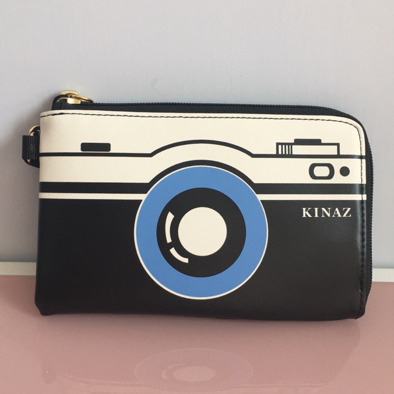 Kinaz 相機造型 零錢包 手拿包 全新 當初買780