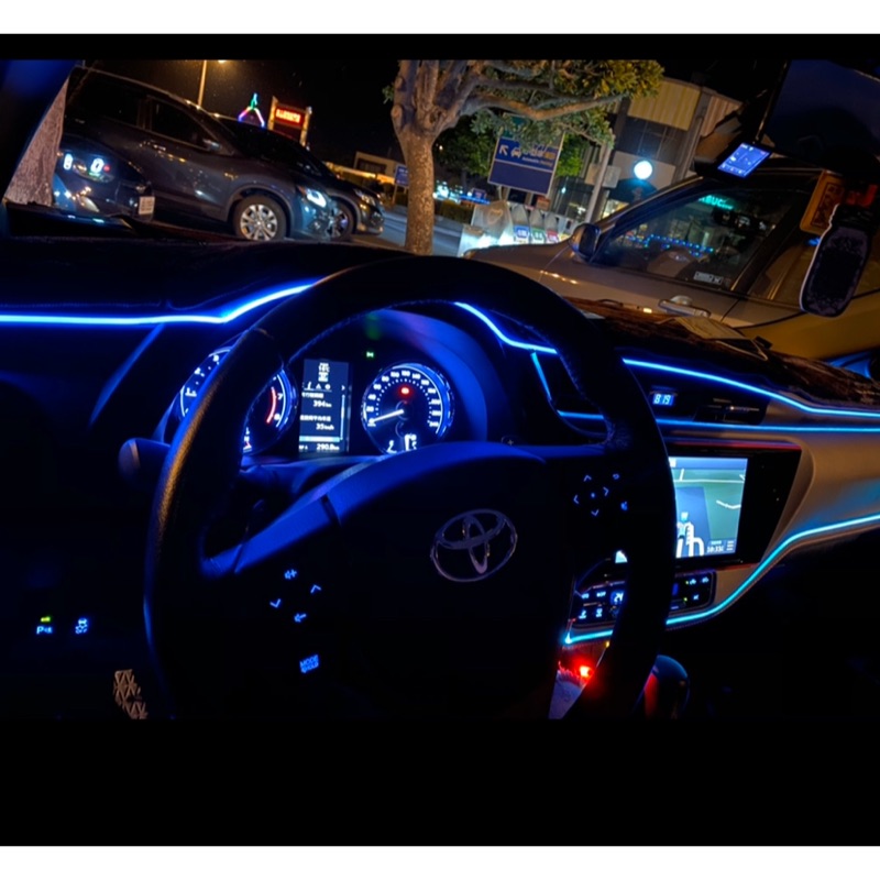 車內 彩色 氣氛燈 導光燈 中控 Altis x