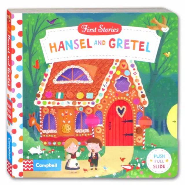 Campbell First Stories Hansel 和 Gretel Push Pull Slide Board