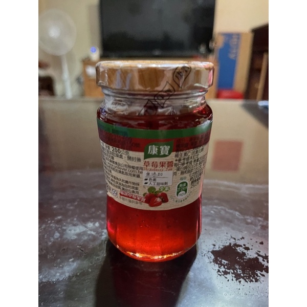 康寶草莓果醬淨重200克