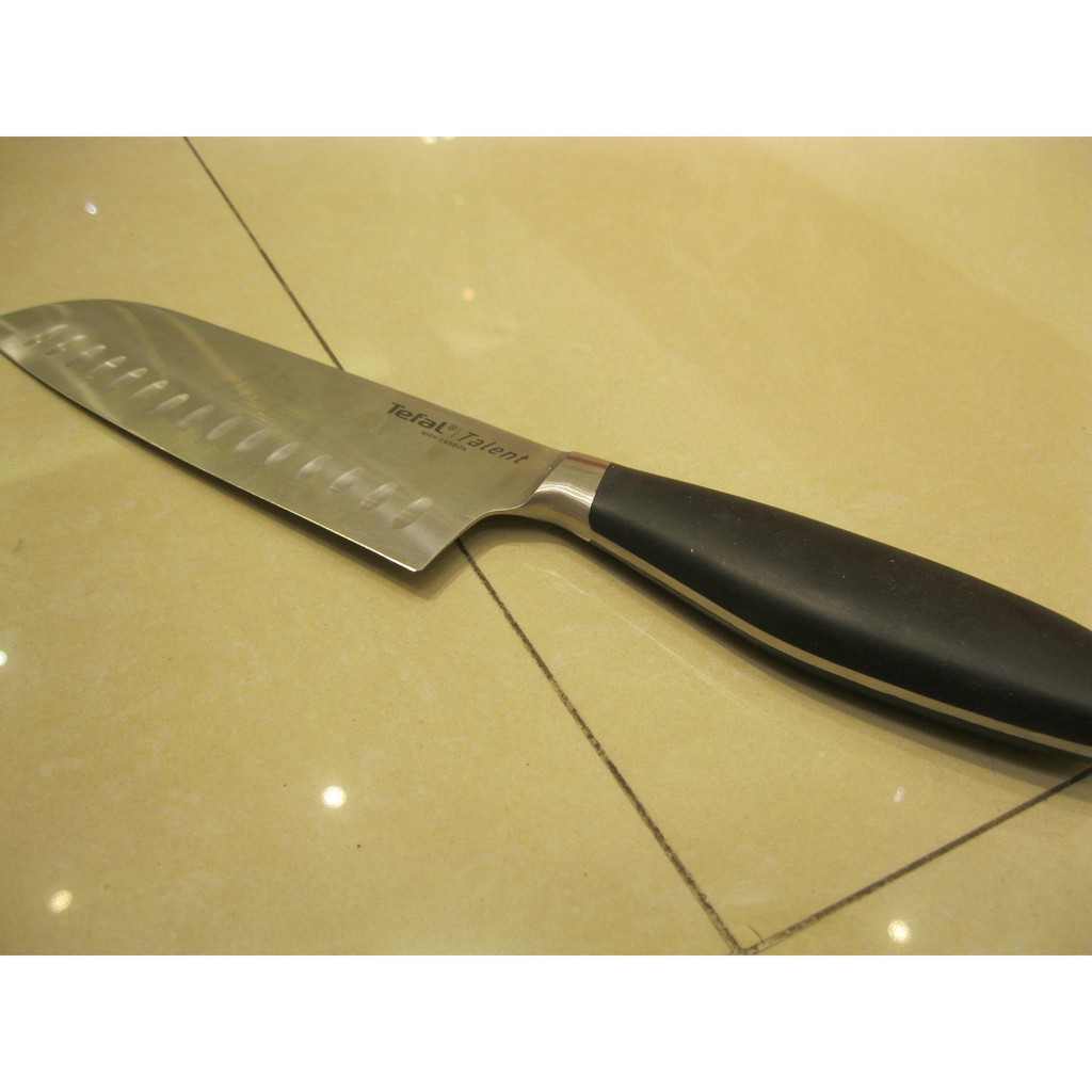 Tefal法國特福 鈦釜系列20cm日式主廚刀