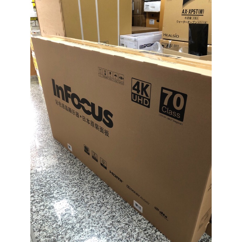 密我們詢價哦 InFocus 鴻海 WA-70UA600   4K聯網電視 詳閱內文  歡迎店取