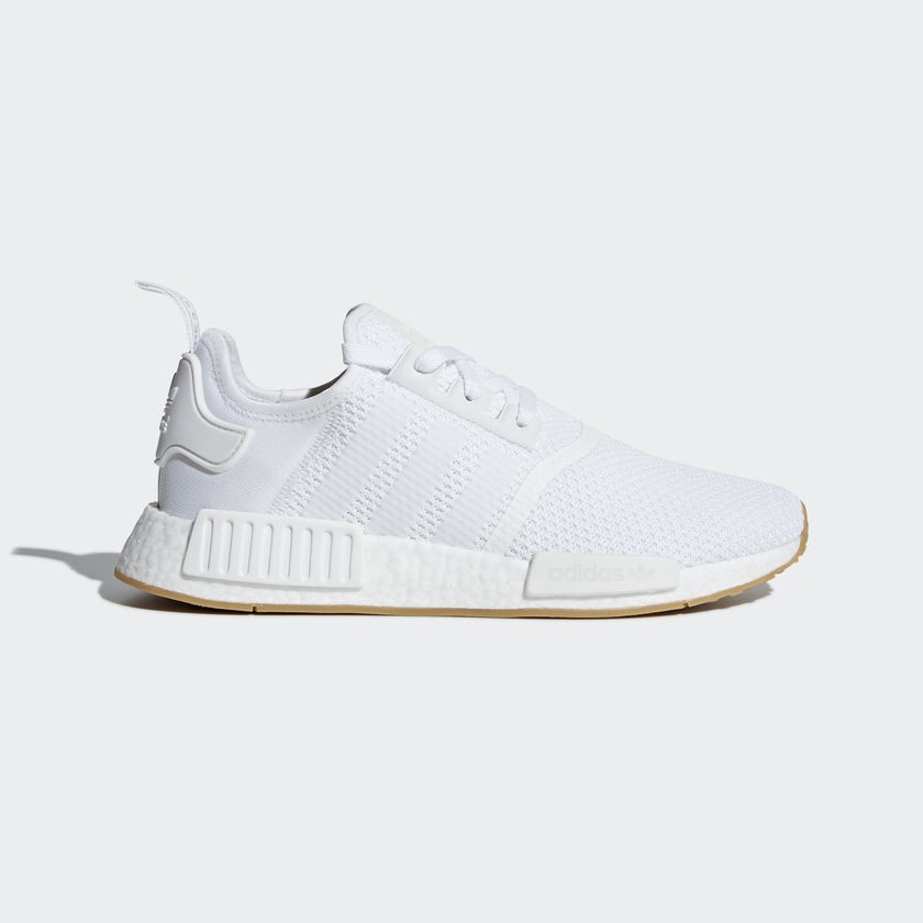 nmd 3 stripes white