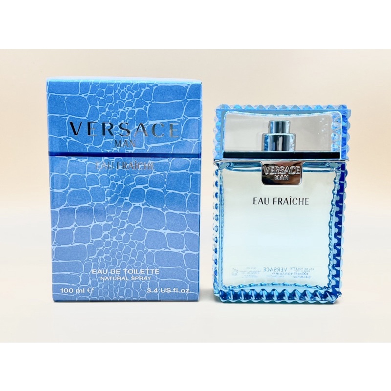 VERSACE Eau Fraiche 凡賽斯雲淡風輕男性淡香水 《宏亞公司貨》現貨 30ML 50ML 100ML