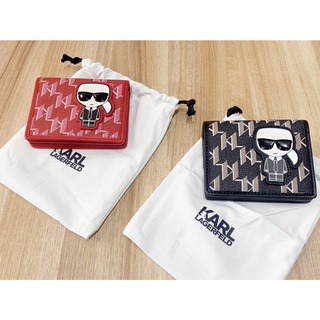 【良威精品】卡爾 Karl Lagerfeld 歐洲款 零錢包 防刮材質 正品/全新/美國代購/現貨/滿額免運