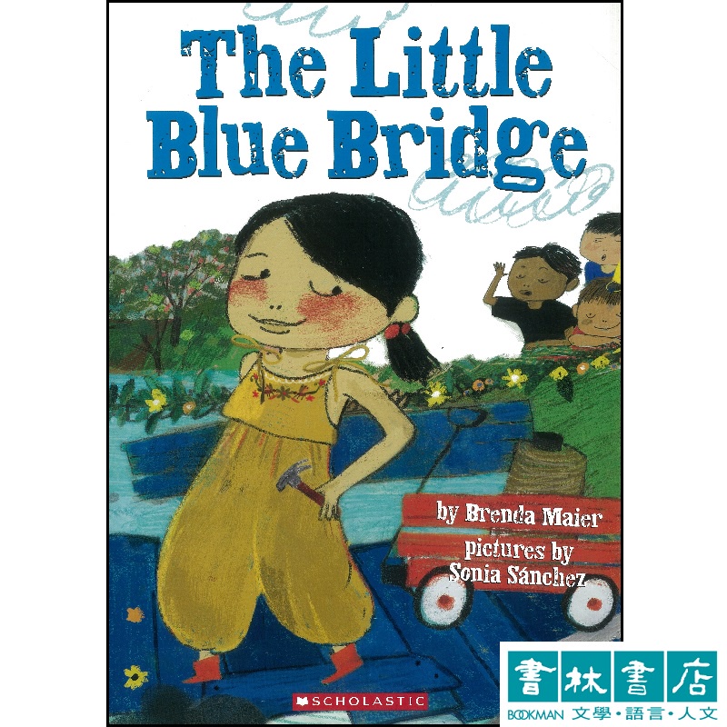 The Little Blue Bridge【打破框架，小聰明與大智慧的趣味對決】書林平民繪本專賣店