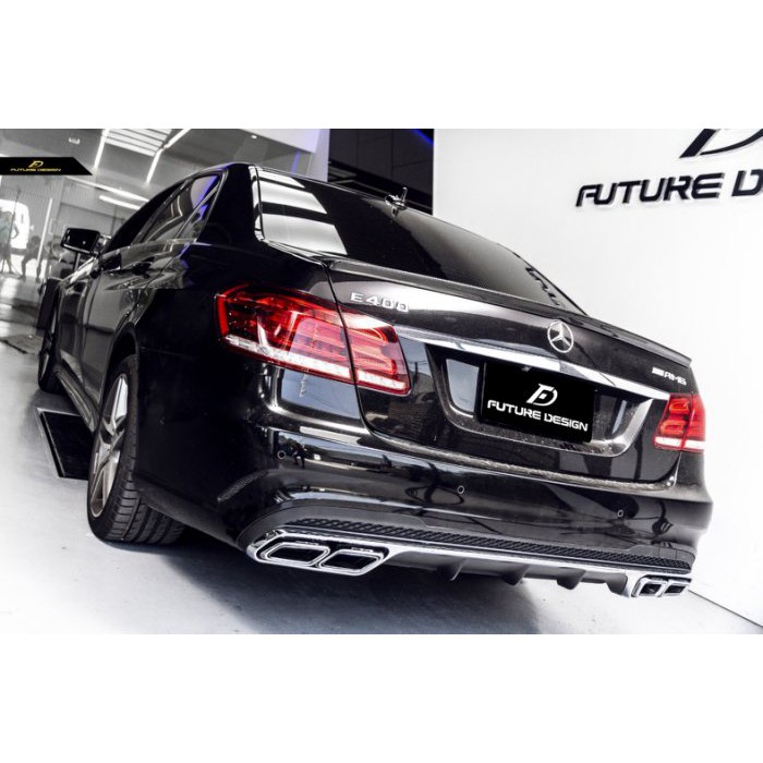 【Future_Design】賓士 BENZ W212 全車系 專用 AMG款 高品質 抽真空 卡夢尾翼 現貨