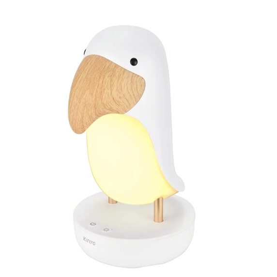 【KINYO】大嘴鳥-呼吸氣氛燈 (LED-6543) 小夜燈