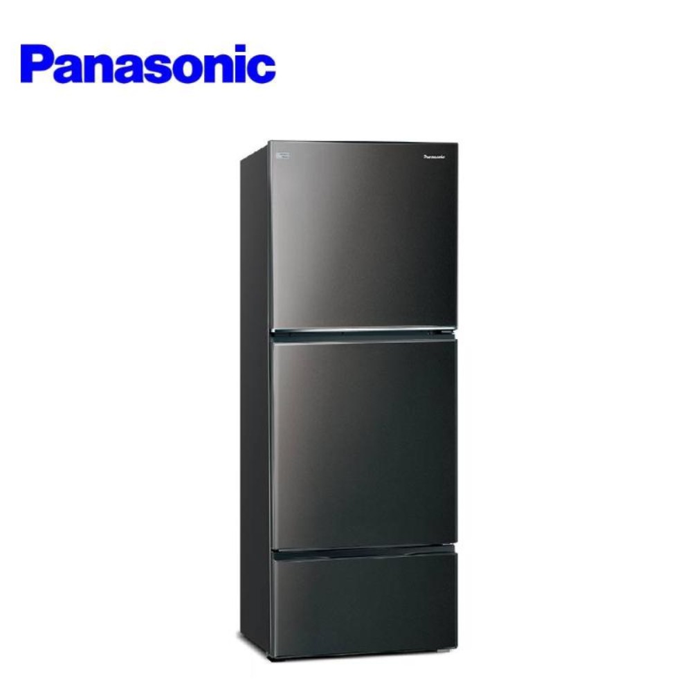 Panasonic 國際牌 496L 三門鋼板電冰箱 晶漾黑 NR-C493TV【贈基本安裝】 廠商直送