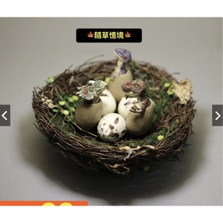 （超精緻畫工）3入正版 破殼恐龍蛋 小恐龍 恐龍 幼崽 鳥巢 模擬動物 模型擺件玩具