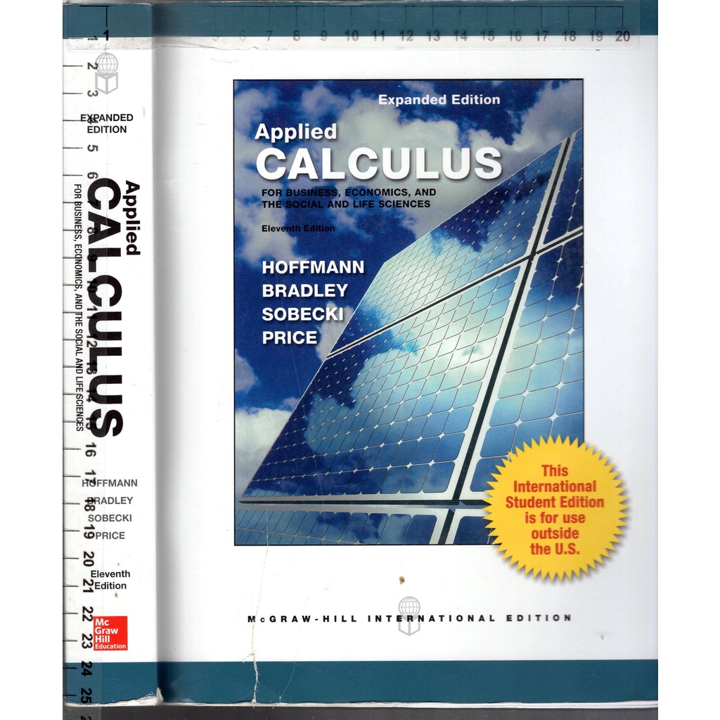 佰俐O《Applied CALCULUS Expanded Edition 11e》2013-HOFFMANN
