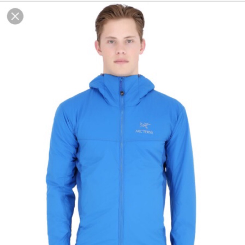 始祖鳥arcteryx atom lt hoody 男s號 藍色全新正品，吊牌未拆