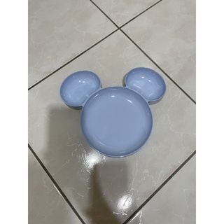 （全新）Disney 迪士尼 米奇 米妮 造型 兒童餐盤 餐盤 盤子碗盤 兒童餐具