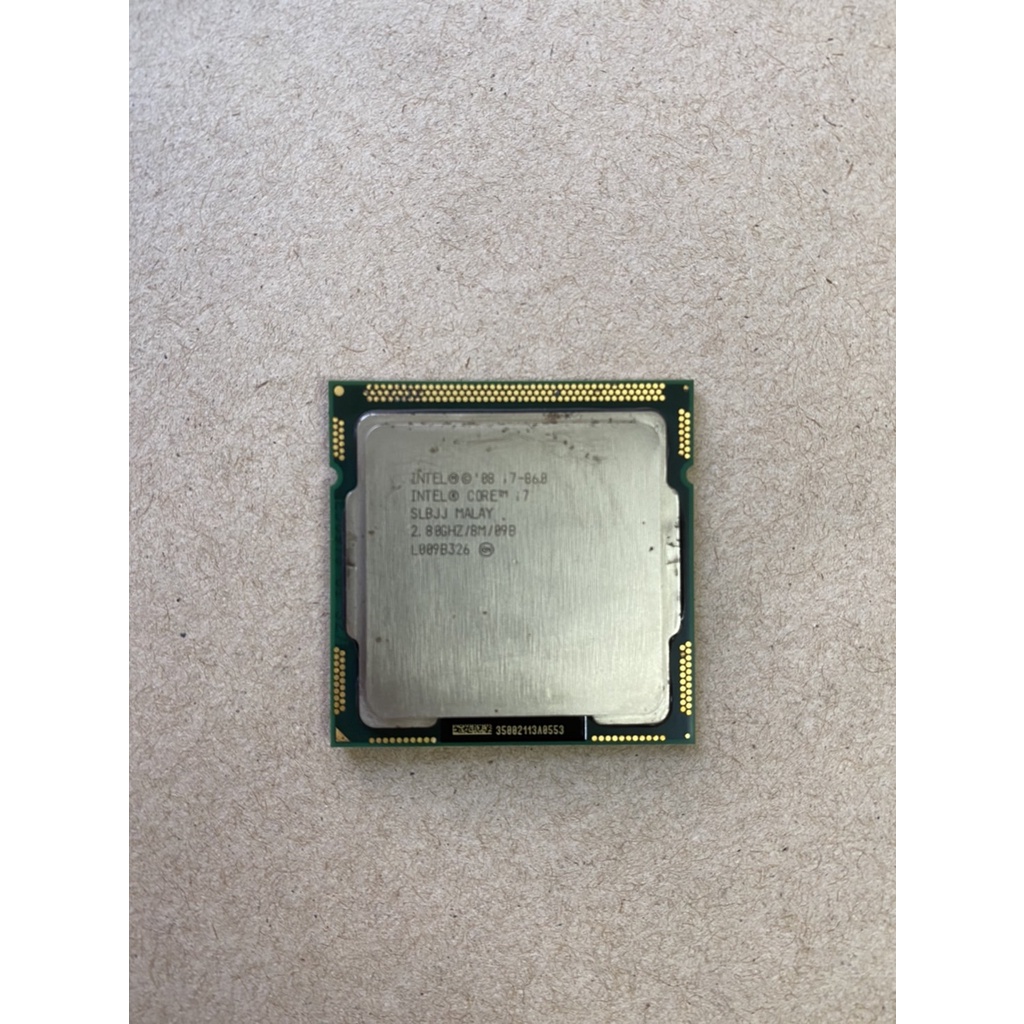 INTEL I7 860 CPU 1156腳位 無內顯