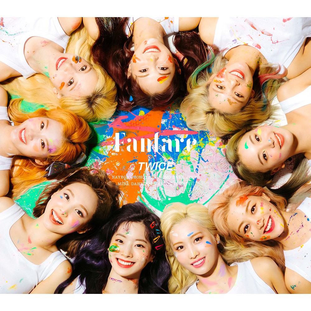 Twice Fanfare Once Japan限定盤 初回限定盤a Cd Dvd 24頁歌詞本 蝦皮購物