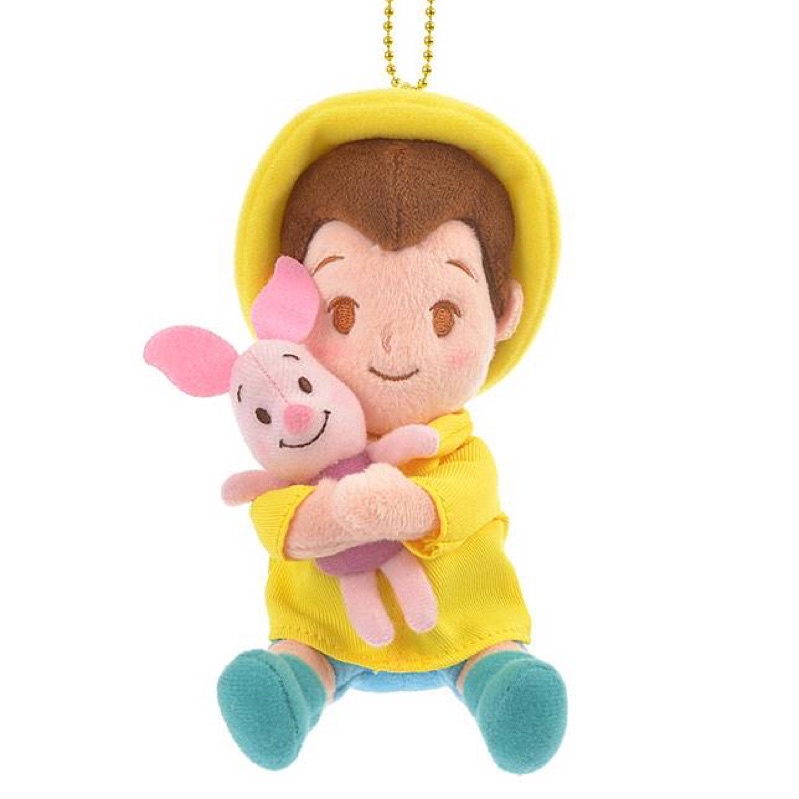🇯🇵日本 迪士尼 絕版 稀有 可刷卡  雨季系列 維尼好朋友 小熊維尼 羅賓小豬吊飾