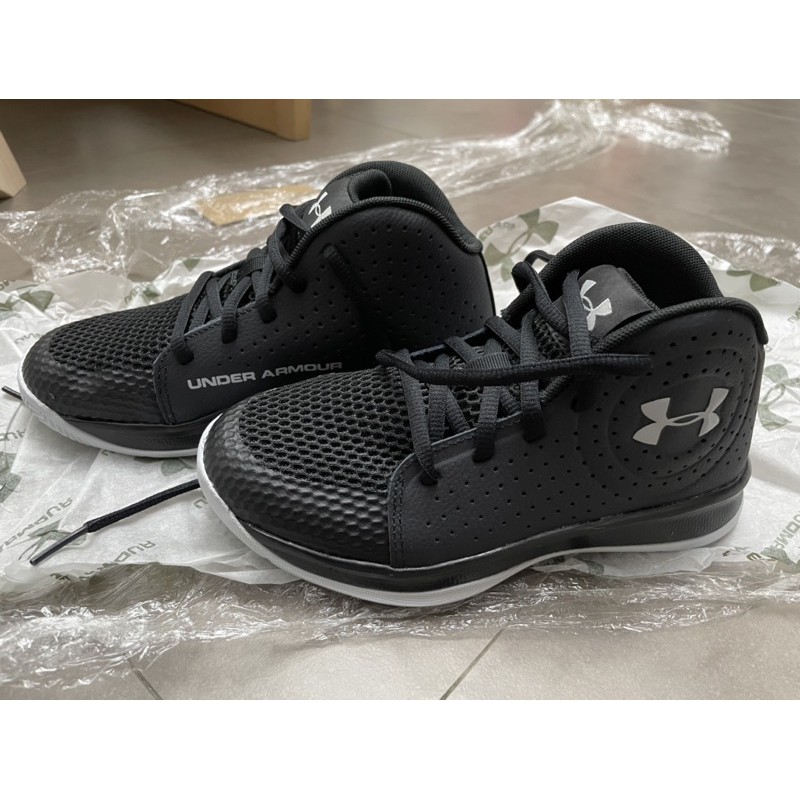 ［全新正品］Under Armour 中大童 籃球鞋 #20cm無鞋盒