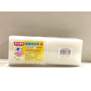 菲力家族粗軸棉花棒200入*2