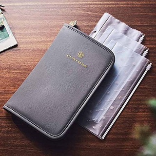 《瘋日雜》B124日本北歐風雜誌附錄 CLATHAS 山茶花 多功能收納包家計本護照包卡片包（無夾鏈袋）
