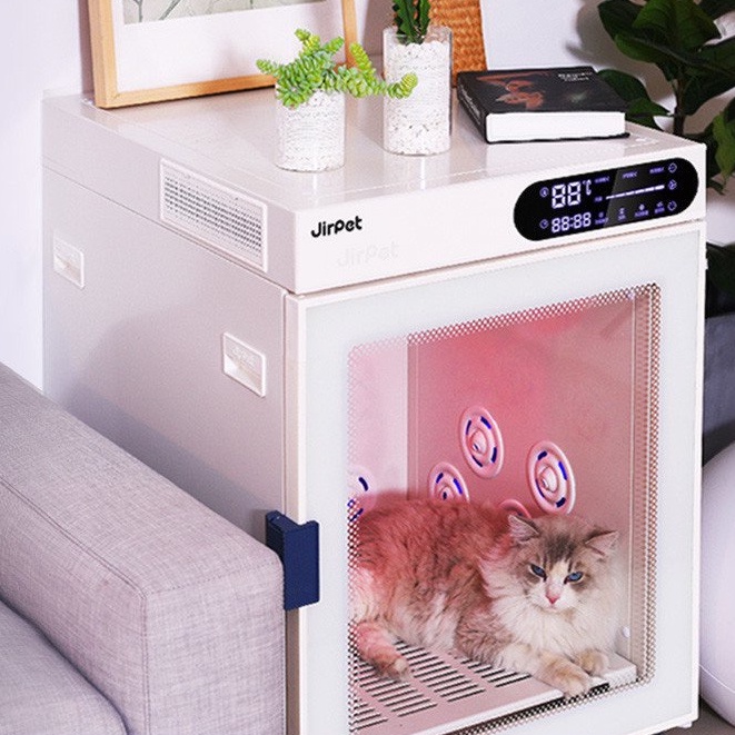 小小洋家具專營店Jirpet全自動寵物烘乾箱家用智能貓吹毛烘乾機狗吹水機靜音吹風箱