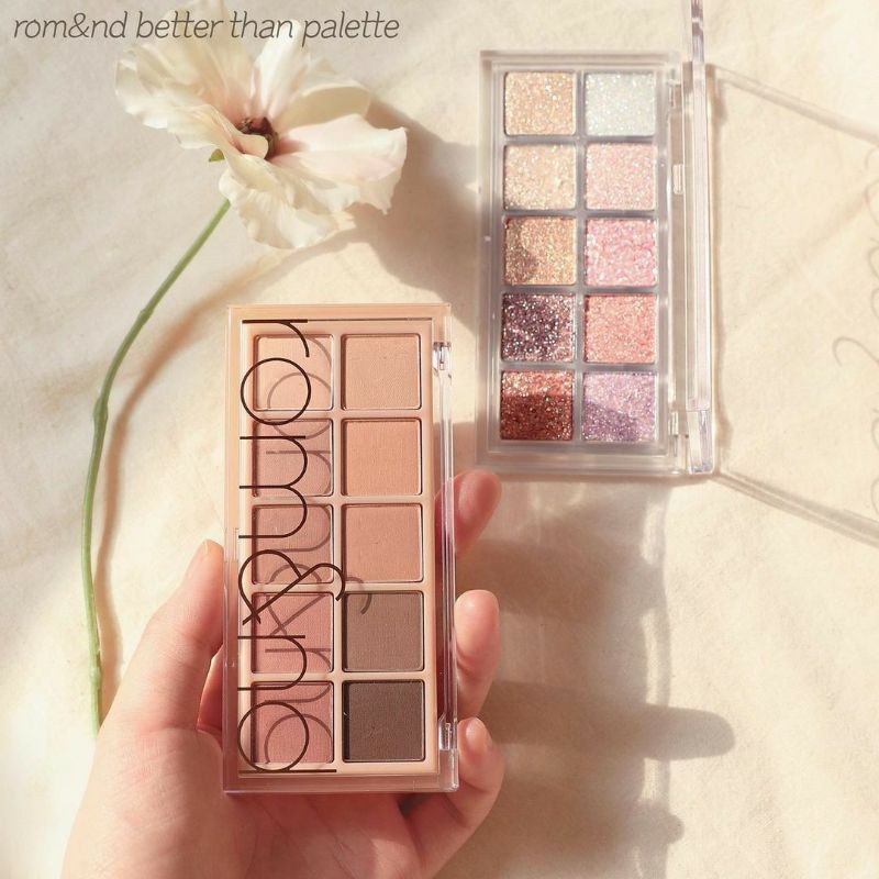 新色05 00 現貨 Romand 秘密花園better Than 10色眼影盤secret Garden 蝦皮購物