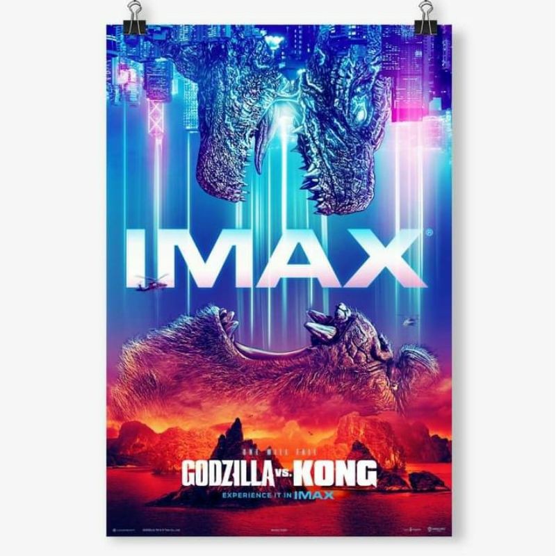 【現貨】《哥吉拉大戰金剛》IMAX海報