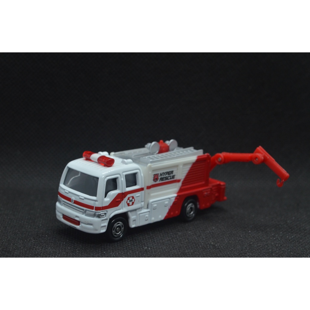 【T'Toyz】 Tomica 救急車輛組 Hyper Rescue Truck 災害 對策 消防車 無盒 附膠盒 日版