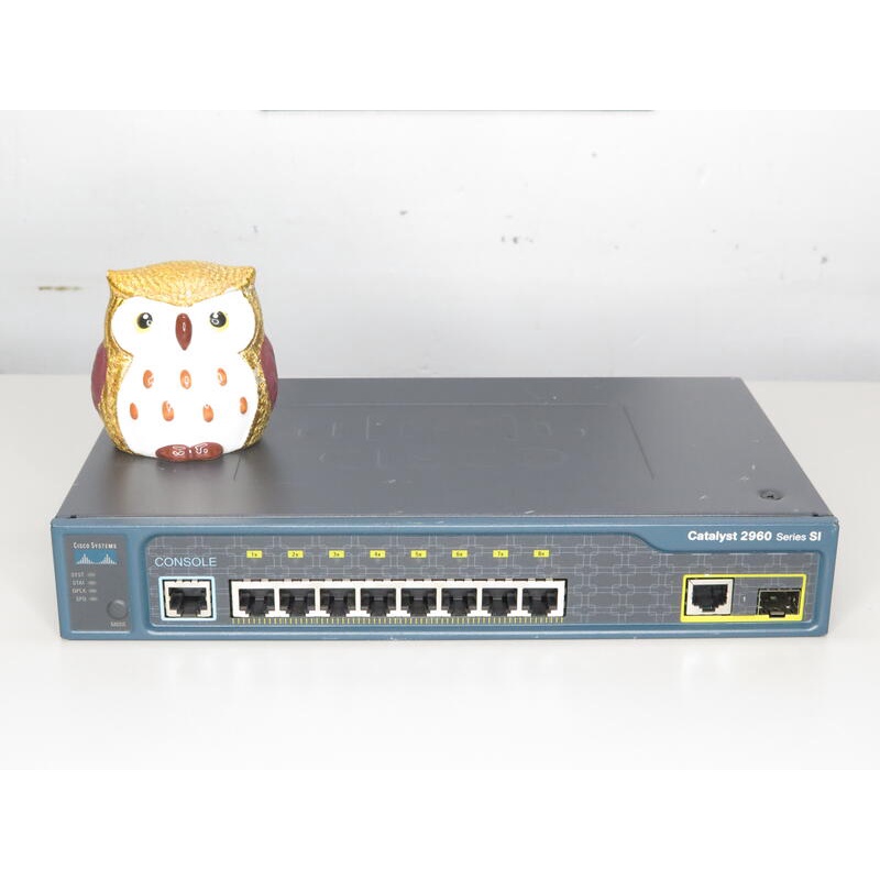 Cisco WS-C2960-8TC-S Switch 8 Port Fast Ethernet Managed