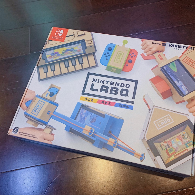 二手少用 Switch遊戲 NS任天堂實驗室 LaBo Toy-Con01 VARIETY KIT