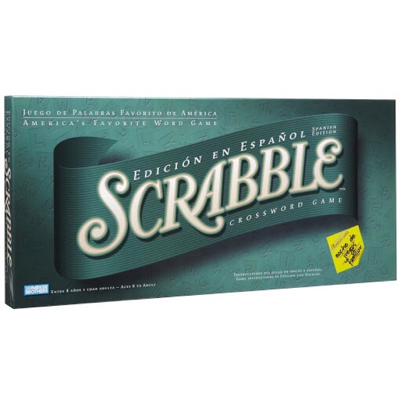 Scrabble Spanish 桌遊 拼字 k784