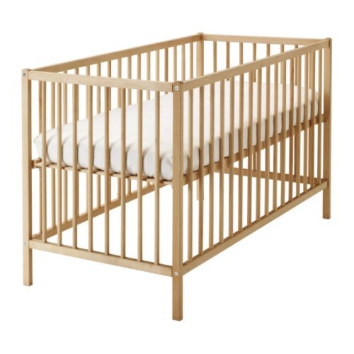 IKEA SNIGLAR 嬰兒床, 櫸木