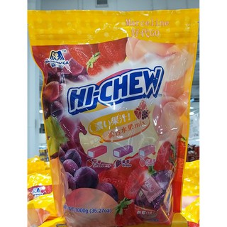 ☆瑪詩琳☆ 代購 HI-CHEW 森永 嗨啾軟糖立體包裝經典綜合水果口味 1公斤 hichew 水果軟糖 好市多代購