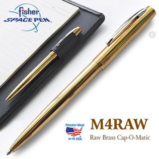 【IUHT】Fisher Space Pen M4 系列Cap-O-Matic 黃銅太空筆(#M4RAW)