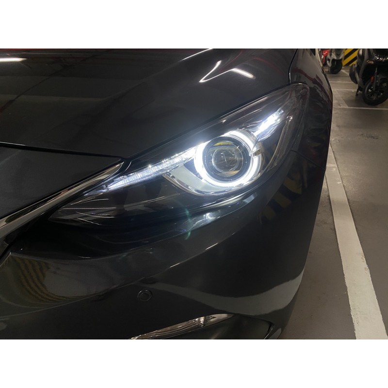 2015 16 魂動 馬自達3 馬3 Mazda3 魚眼 原廠頂級大燈總成一對 氙氣 HID燈具+燈管含安定器 不拆賣