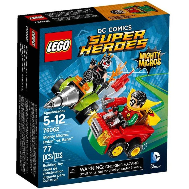 LEGO 樂高 SUPER HEROES 超級英雄 76062 迷你羅賓對班恩