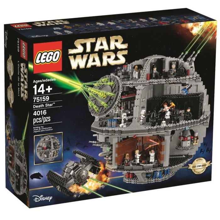 樂高 LEGO 75159 STAR WARS 新版死星 全新未拆 盒優 附 原廠 輸送箱