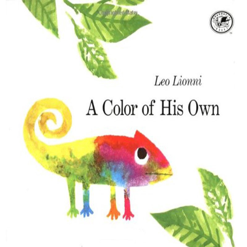 A Color Of His Own 自己的顏色吳敏蘭推薦書單幼兒英語繪本外語早教啟蒙媽媽寶寶親子閱讀 蝦皮購物