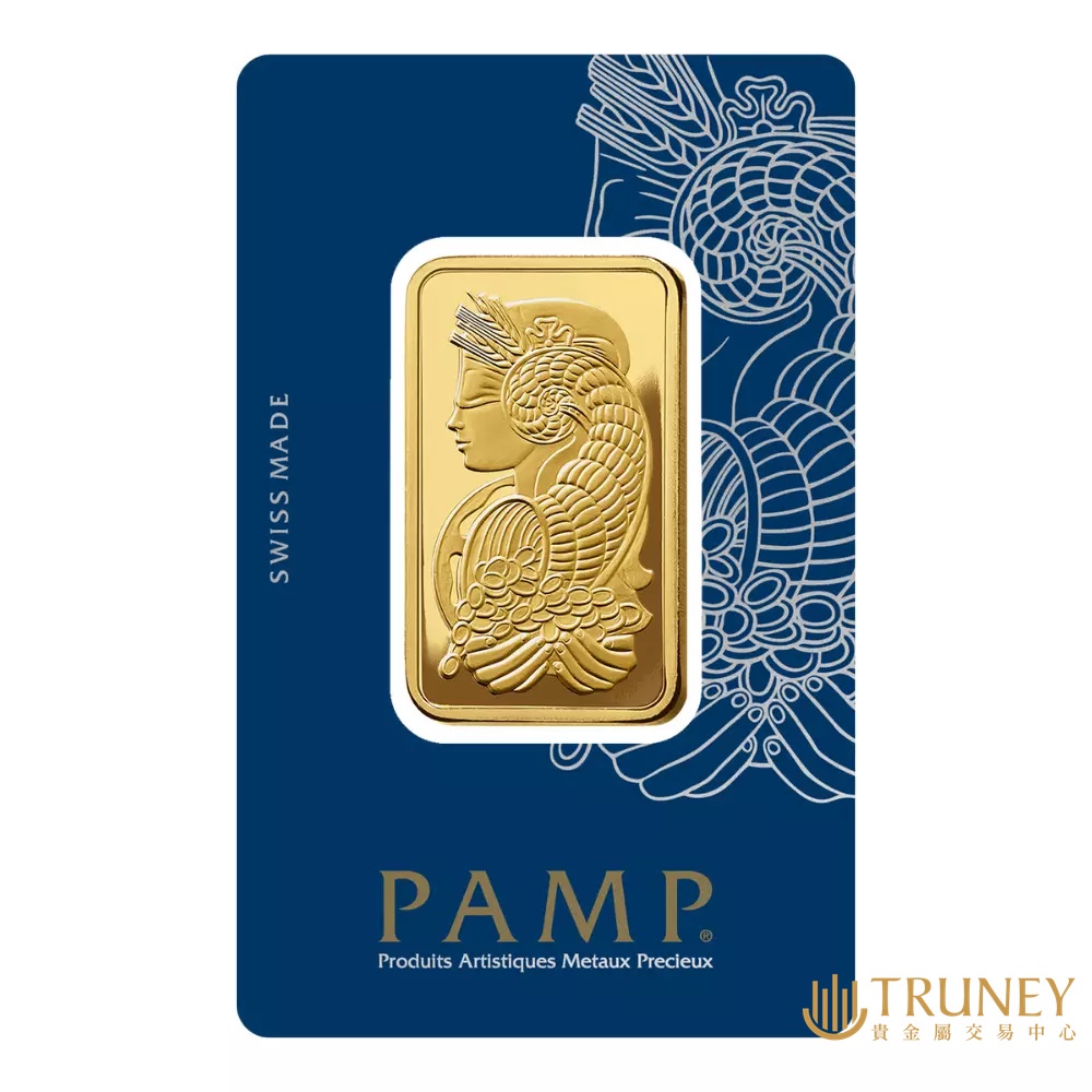 【TRUNEY貴金屬】瑞士PAMP財富女神金條1盎司 / 約 8.294台錢