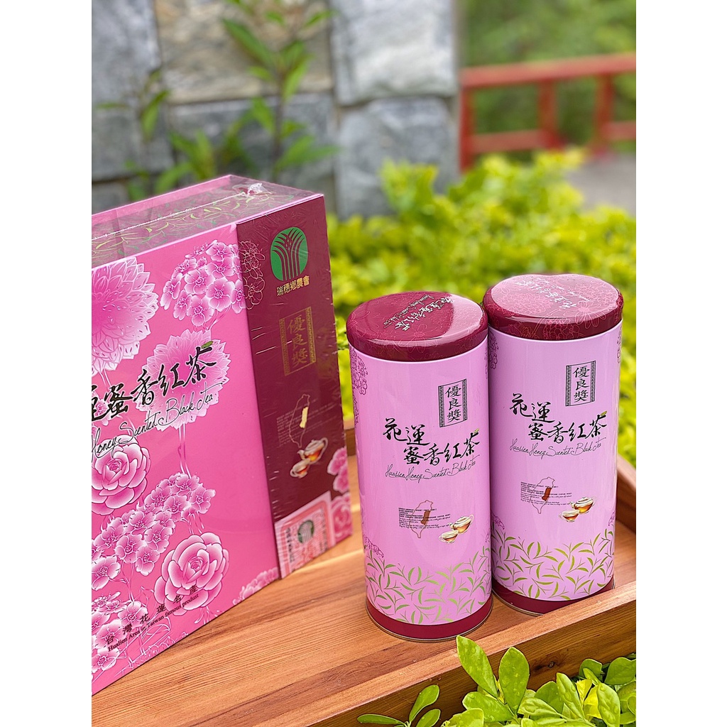 🍃新鶴茶園🍃✨112年優良獎蜜香紅茶禮盒✨🎉🎉(75g/2罐附提袋)