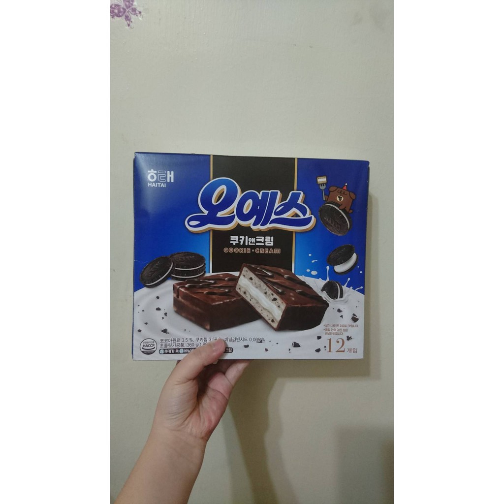 🔥新鮮現貨🔥樂雅臻★韓國代購★海太 巧克力奶油蛋糕360g