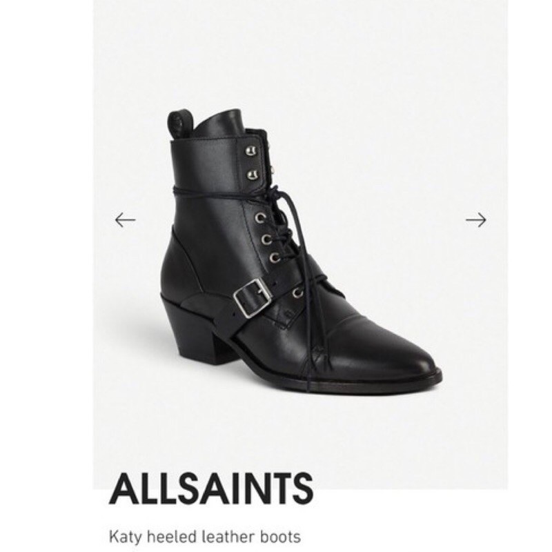 💥正品9.5新-瘋狂下殺！！！allsaints靴 Katy boots