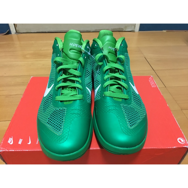 Nike Hyperfuse 2010 low 綠 US11