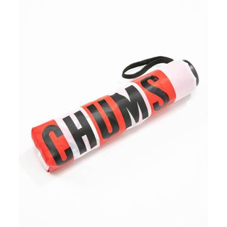 CHUMS Booby Foldable Umbrella 折傘 白/紅 CH621495W014