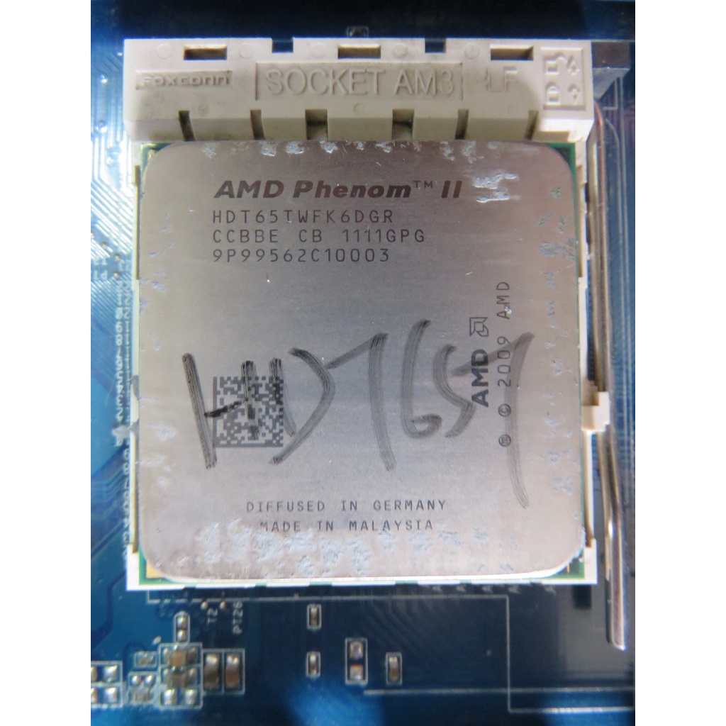 C.AMD CPU-Phenom II X6 1065T 2.9G HDT65TWFK6DGR 六核95W 直購價680