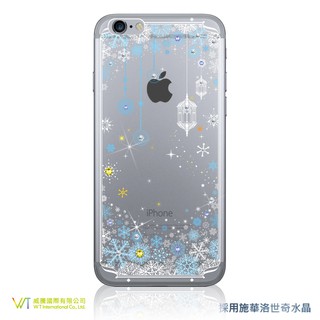 Apple iPhone6 Plus / 6s Plus(5.5) 【 冬雪紛飛 】施華洛世奇水晶 奢華 彩鑽保護殼